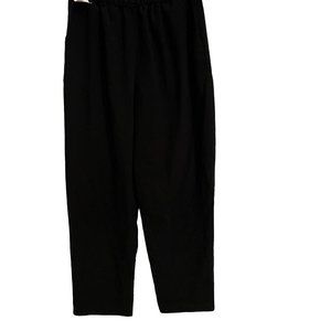 BRIGGS Straight Leg pants Size‎ 14 PETITE Black pull on